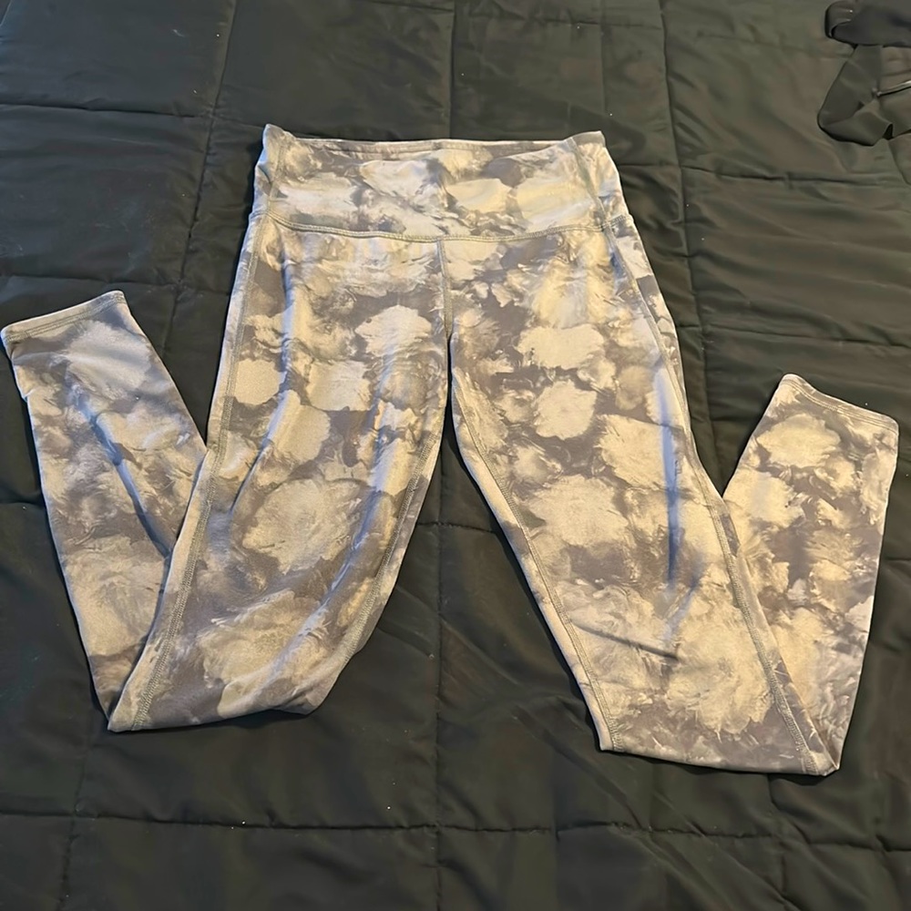 Athleta floral crush chaturanga leggings